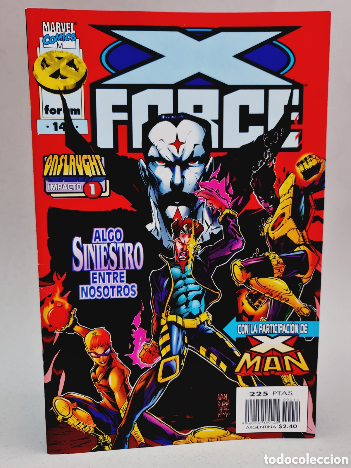 C&oacute;mics: DE KIOSCO ESTADO X FORCE 14 VOL2 VOLUMEN VOL.2 MARVEL GRAPA FORUM - Foto 1