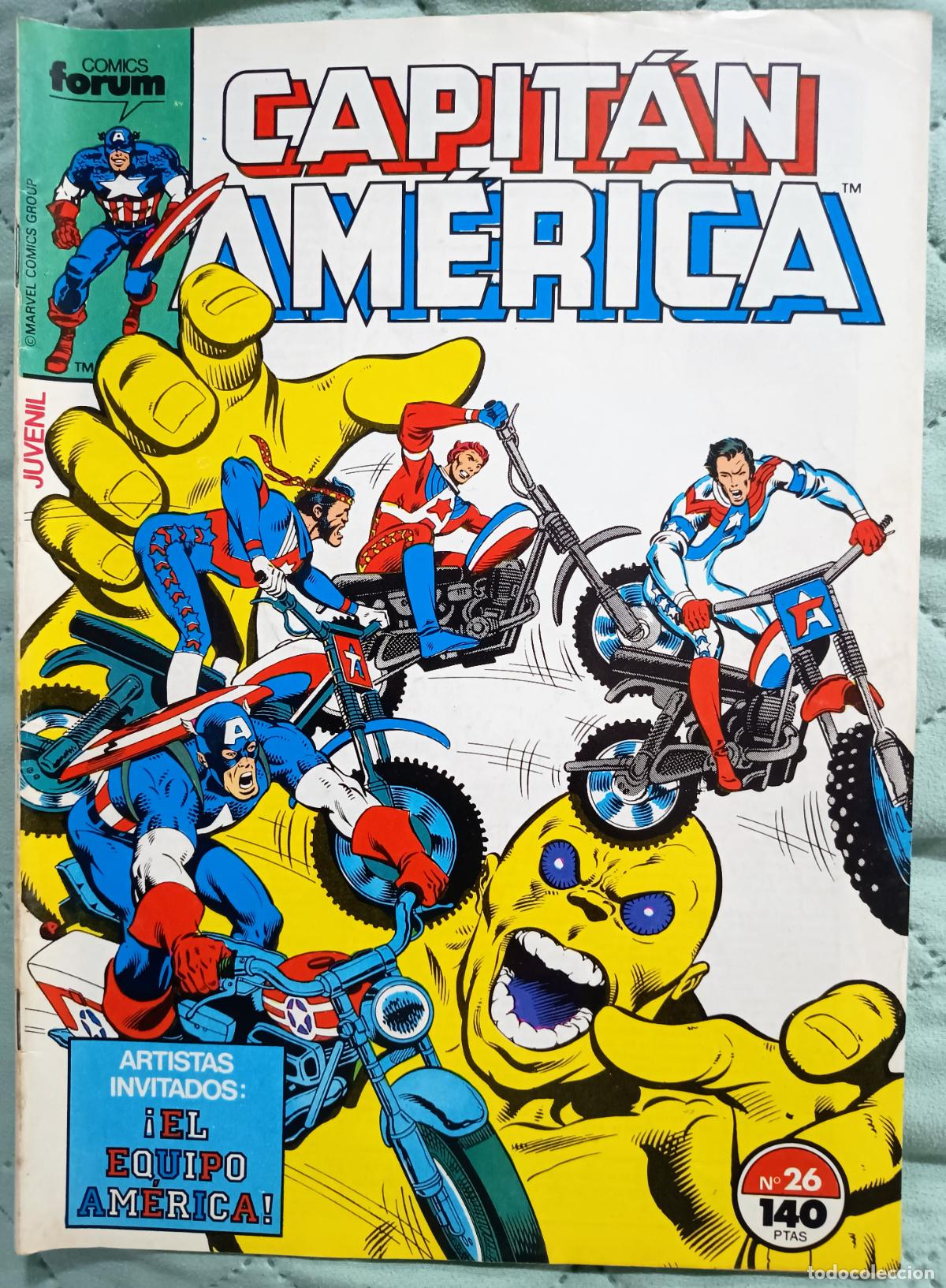 C&oacute;mics: CAPITAN AMERICA N&ordm; 26 Volumen 1 FORUM - Foto 1