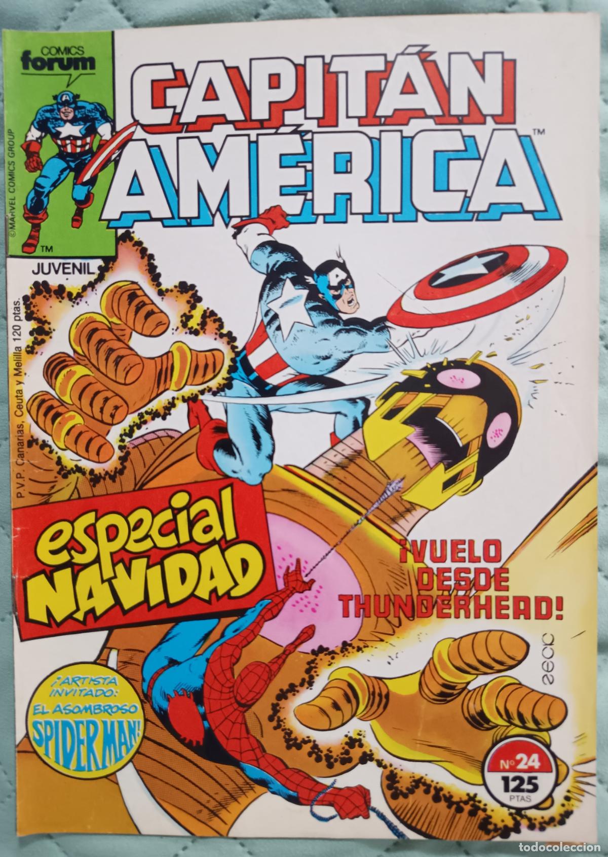 C&oacute;mics: CAPITAN AMERICA N&ordm; 24 Volumen 1 FORUM - Foto 1