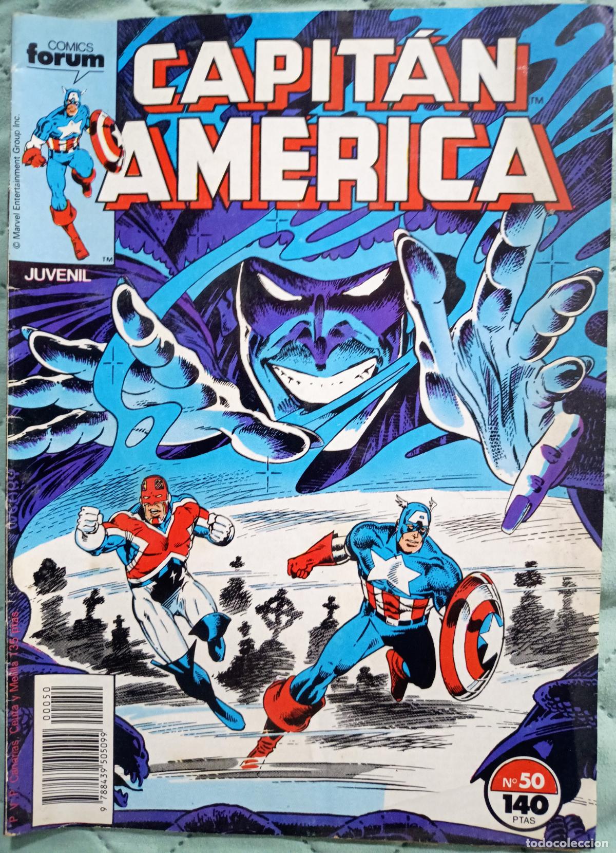 C&oacute;mics: CAPITAN AMERICA N&ordm; 50 Volumen 1 FORUM - Foto 1