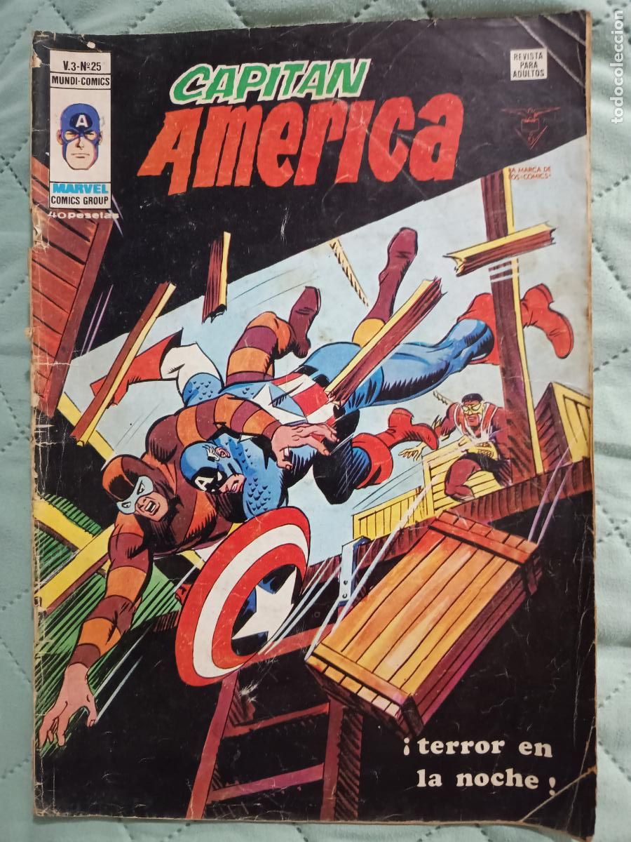 C&oacute;mics: CAPITAN AMERICA N&ordm; 25 MUNDI COMICS Vol 3 - Foto 1