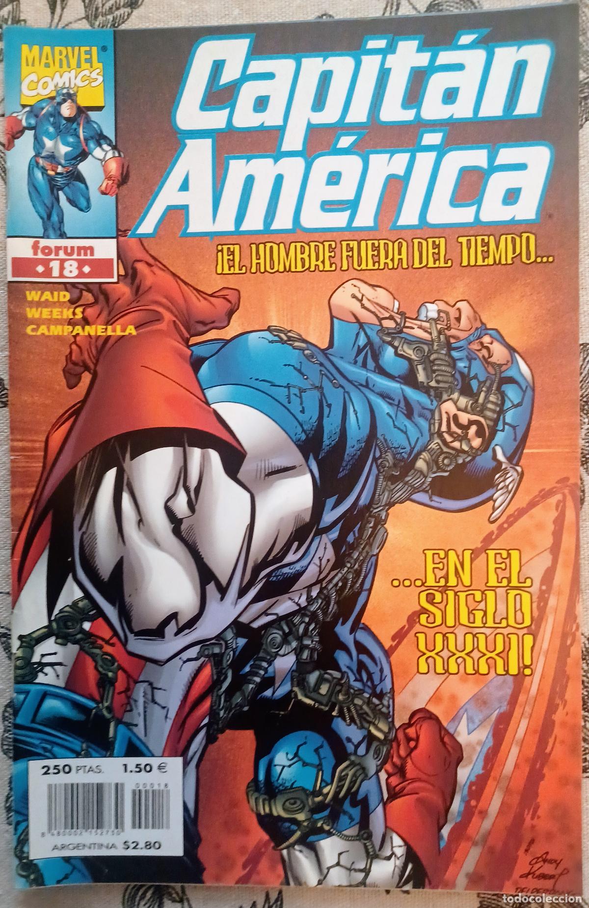 C&oacute;mics: CAPITAN AMERICA N&ordm; 18 Volumen 4 FORUM HEROES RETURN - Foto 1