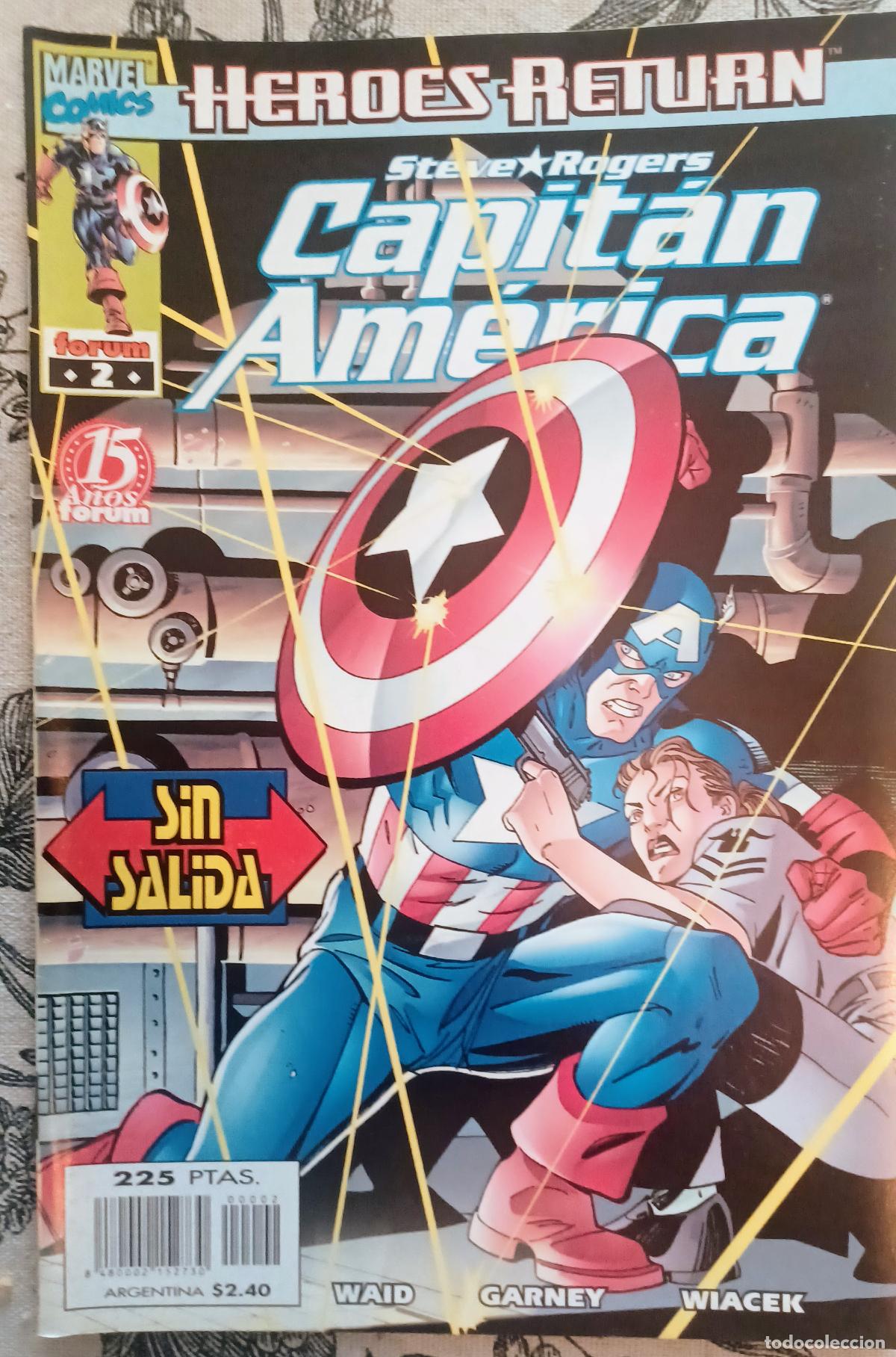 C&oacute;mics: CAPITAN AMERICA N&ordm; 2 Volumen 4 FORUM HEROES RETURN - Foto 1