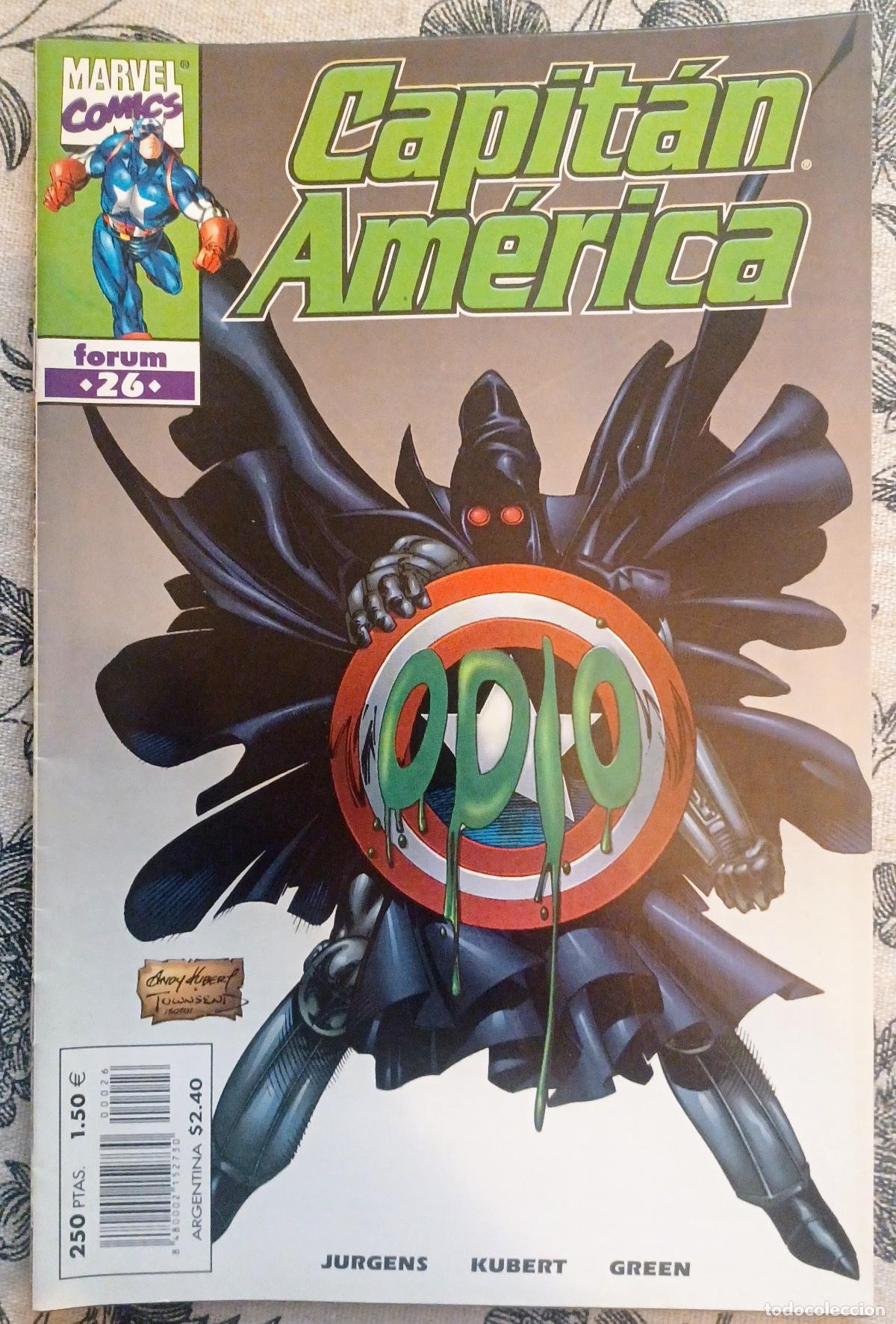 C&oacute;mics: CAPITAN AMERICA N&ordm; 26 Volumen 4 FORUM HEROES RETURN - Foto 1