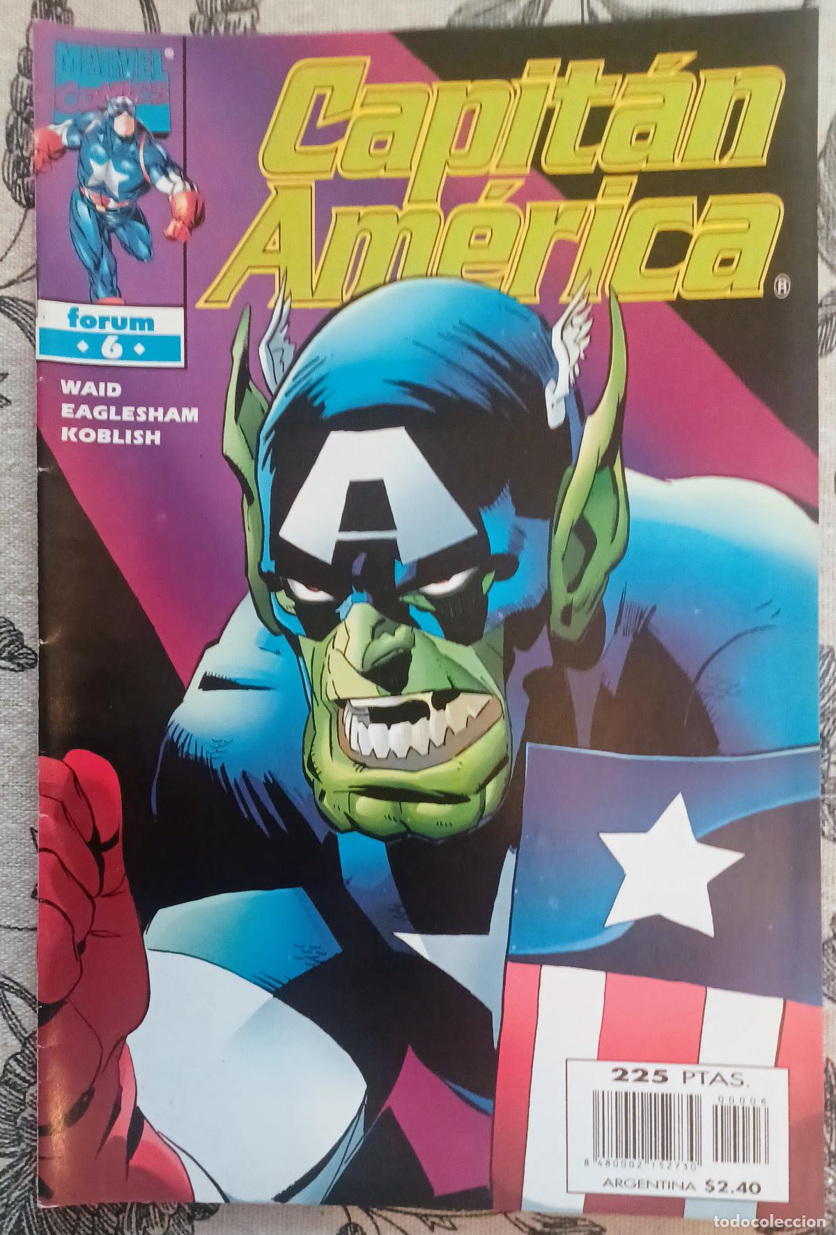 C&oacute;mics: CAPITAN AMERICA N&ordm; 6 Volumen 4 FORUM HEROES RETURN - Foto 1