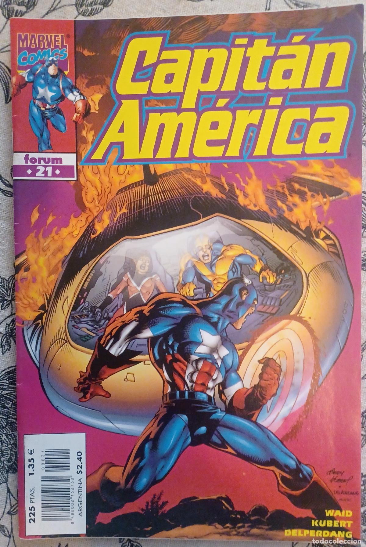 C&oacute;mics: CAPITAN AMERICA N&ordm; 21 Volumen 4 FORUM HEROES RETURN - Foto 1