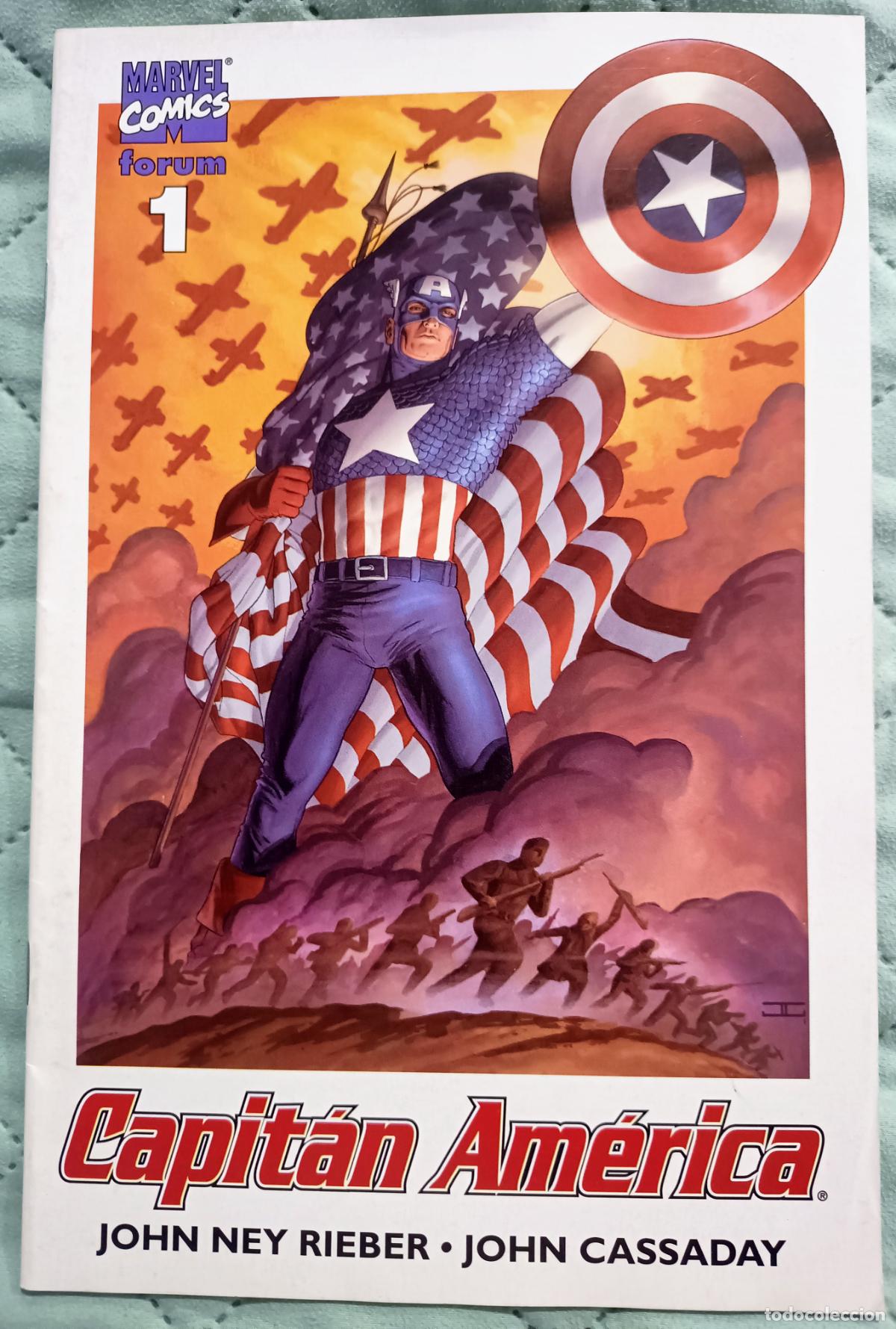 C&oacute;mics: CAPITAN AMERICA N&ordm; 1 Volumen 5 FORUM - Foto 1
