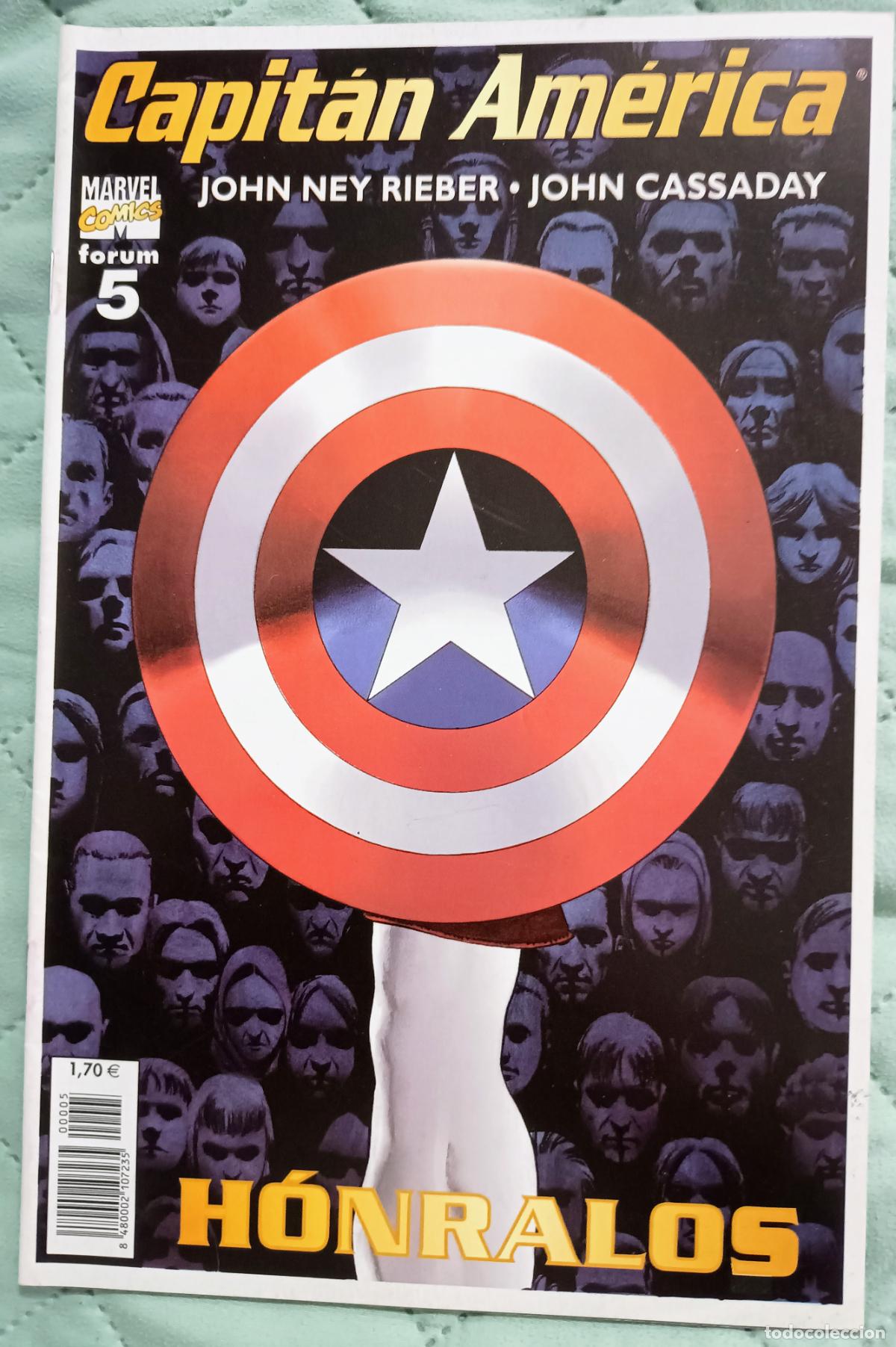 C&oacute;mics: CAPITAN AMERICA N&ordm; 5 Volumen 5 FORUM - Foto 1