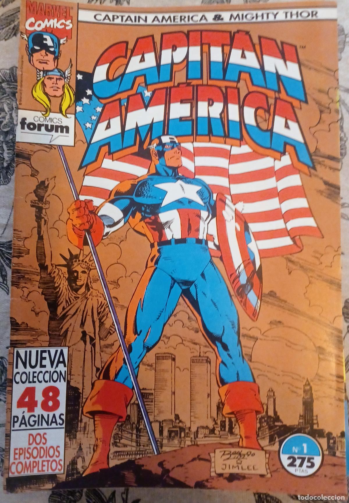 C&oacute;mics: CAPITAN AMERICA & MIGHTY THOR VOL 2 FORUM COMPLETA 13 N&Uacute;MEROS - Foto 2