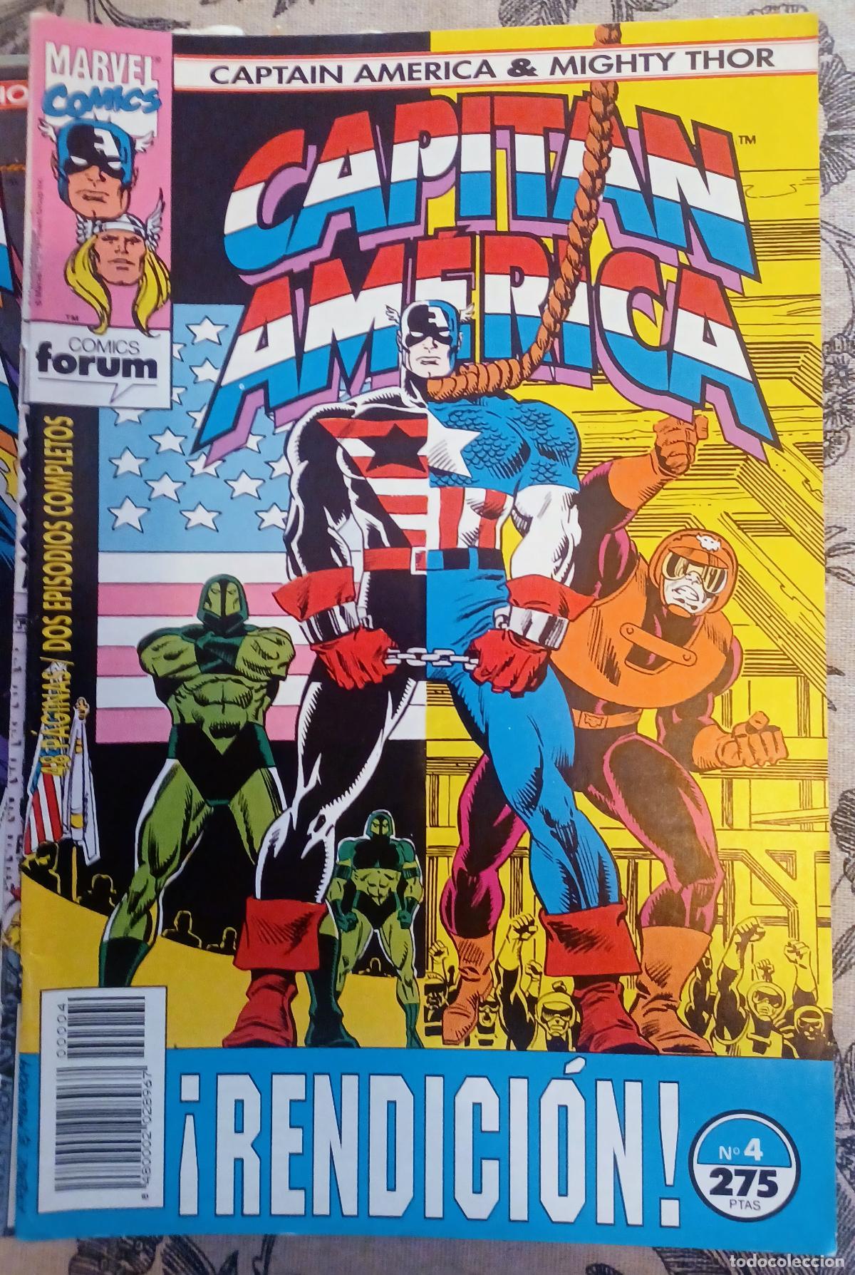C&oacute;mics: CAPITAN AMERICA & MIGHTY THOR VOL 2 FORUM COMPLETA 13 N&Uacute;MEROS - Foto 5