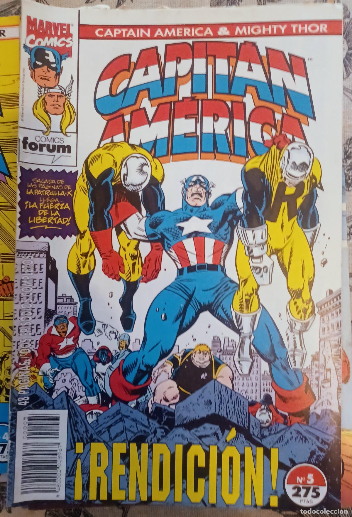 C&oacute;mics: CAPITAN AMERICA & MIGHTY THOR VOL 2 FORUM COMPLETA 13 N&Uacute;MEROS - Foto 6