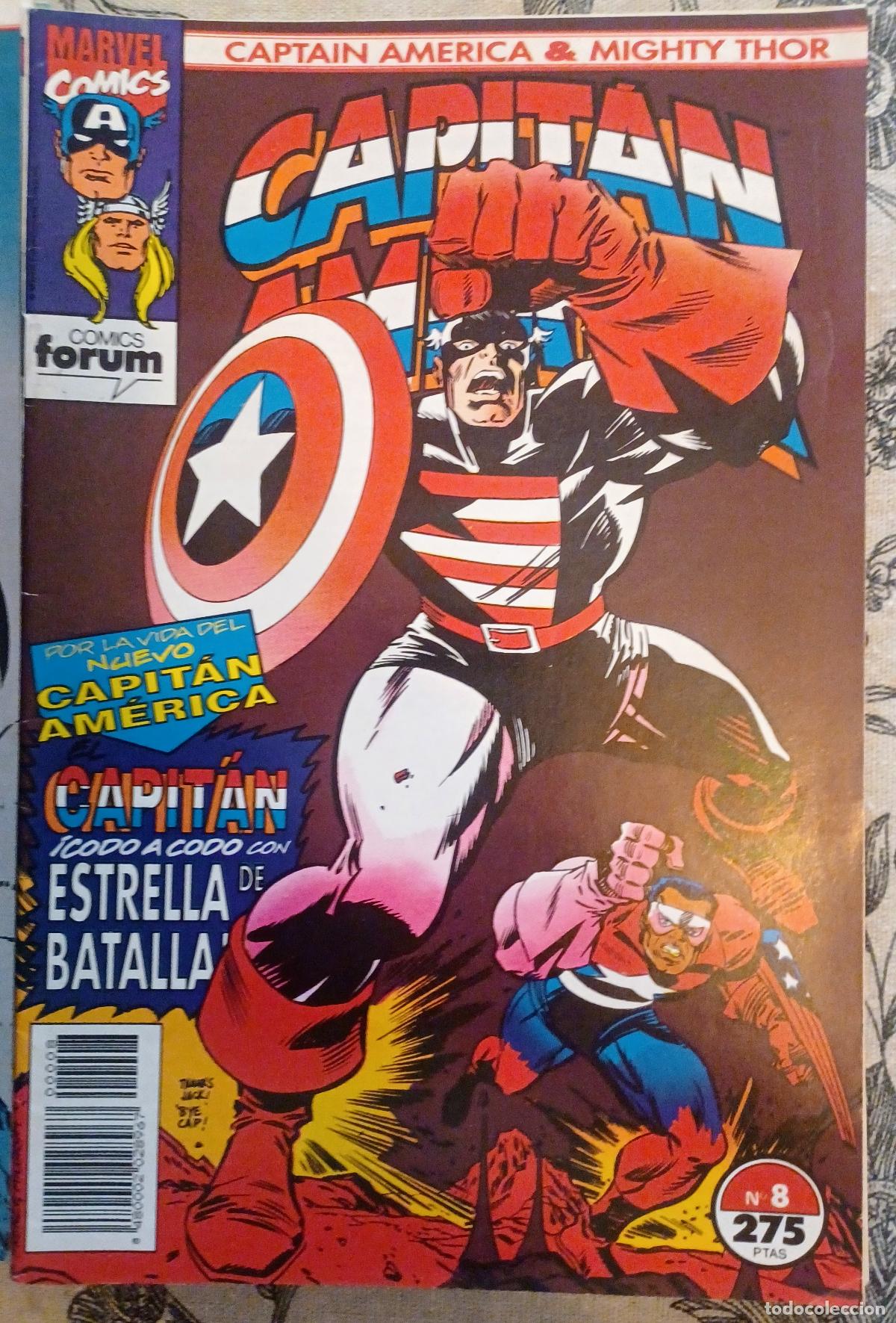 C&oacute;mics: CAPITAN AMERICA & MIGHTY THOR VOL 2 FORUM COMPLETA 13 N&Uacute;MEROS - Foto 9
