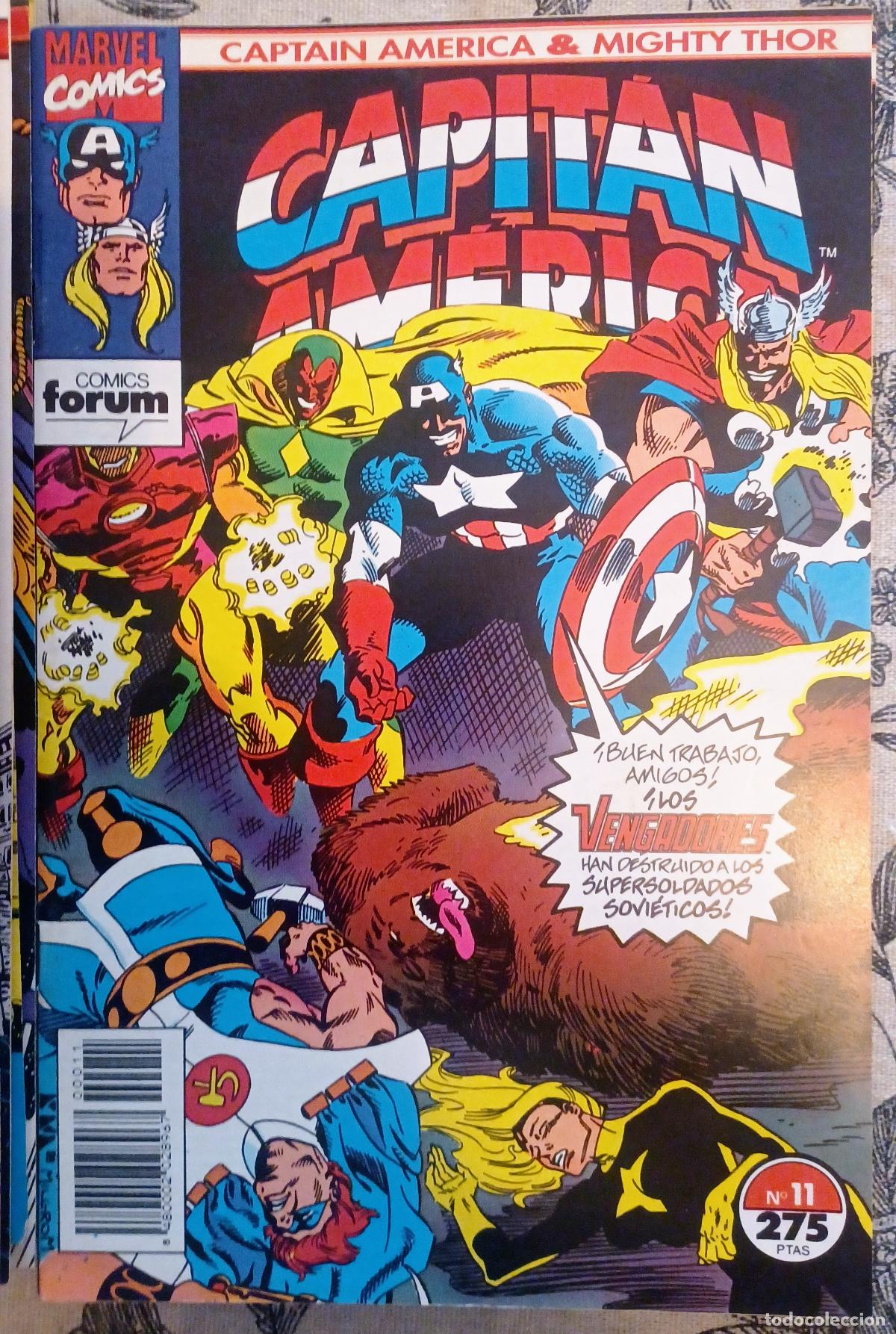 C&oacute;mics: CAPITAN AMERICA & MIGHTY THOR VOL 2 FORUM COMPLETA 13 N&Uacute;MEROS - Foto 12