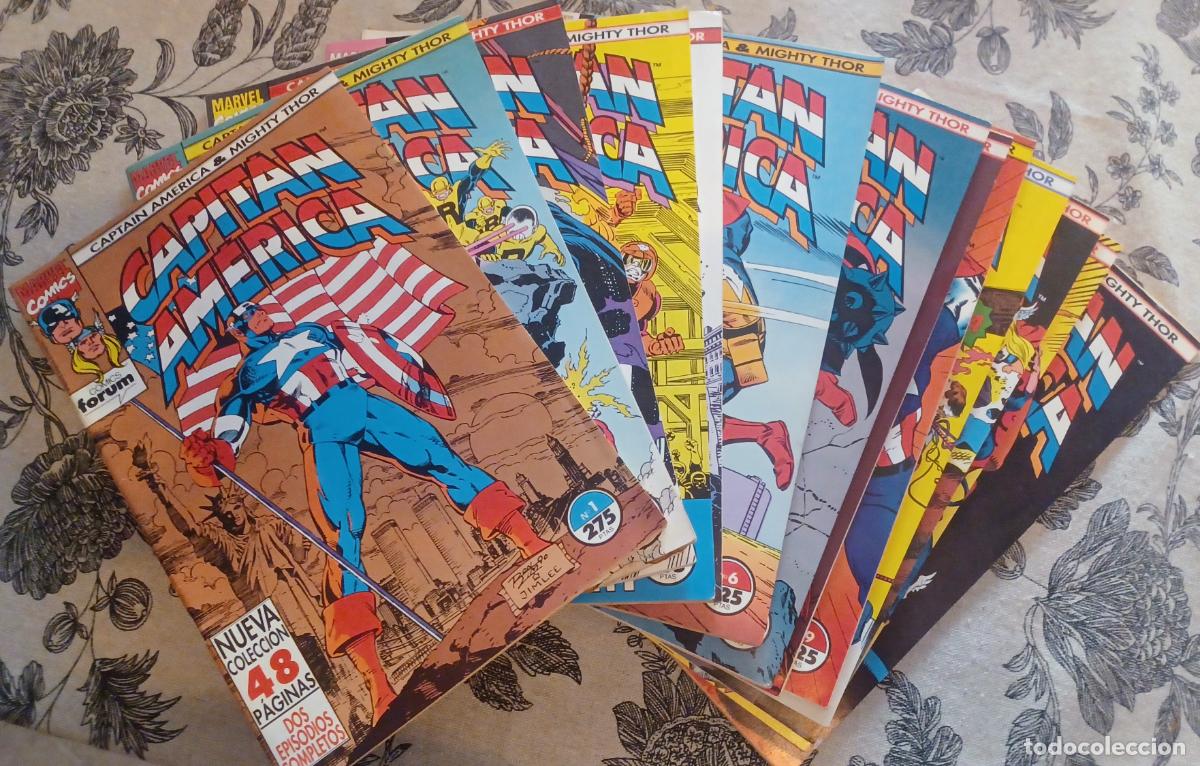 C&oacute;mics: CAPITAN AMERICA & MIGHTY THOR VOL 2 FORUM COMPLETA 13 N&Uacute;MEROS - Foto 1