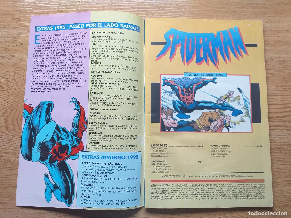C&oacute;mics: SPIDERMAN 2099 EXTRA INVIERNO 1995 - Salto de fe - FORUM - Foto 6