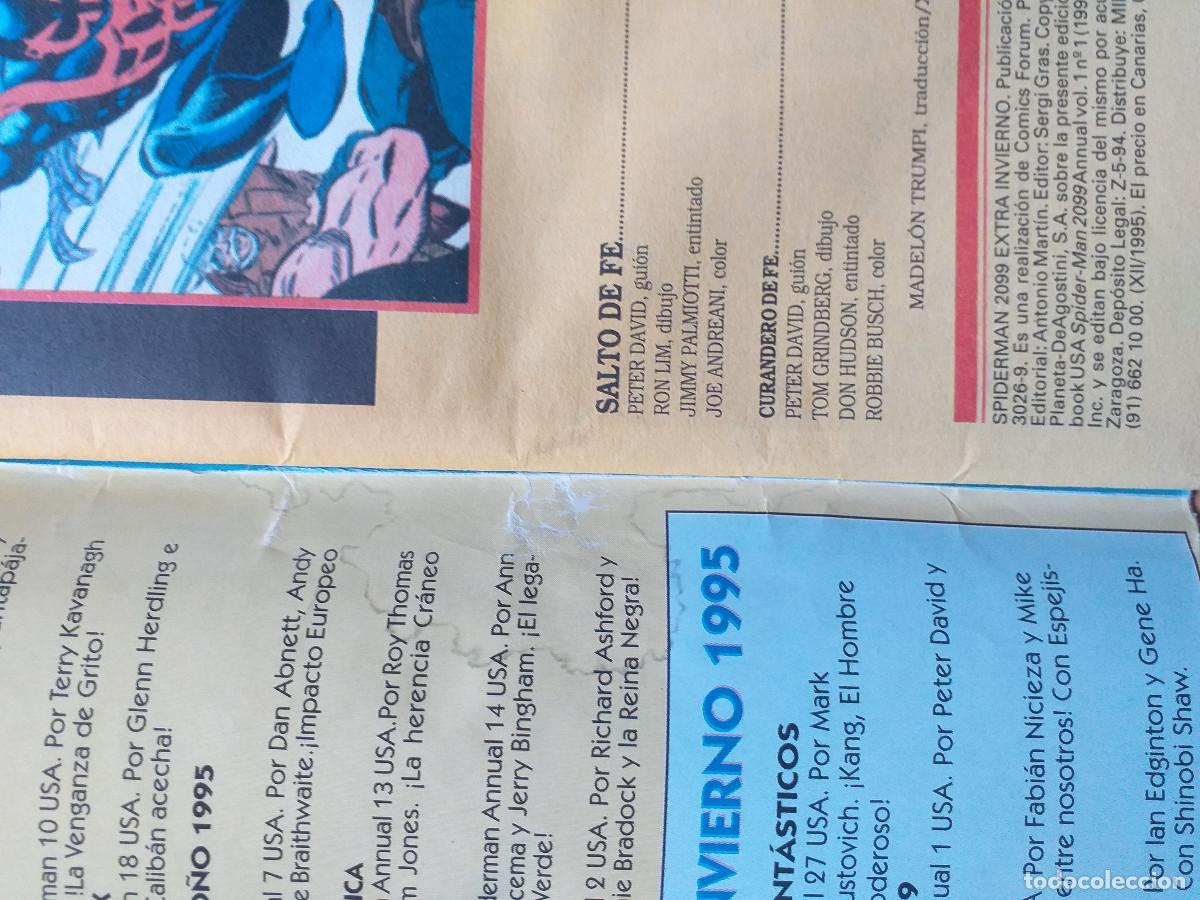 C&oacute;mics: SPIDERMAN 2099 EXTRA INVIERNO 1995 - Salto de fe - FORUM - Foto 7