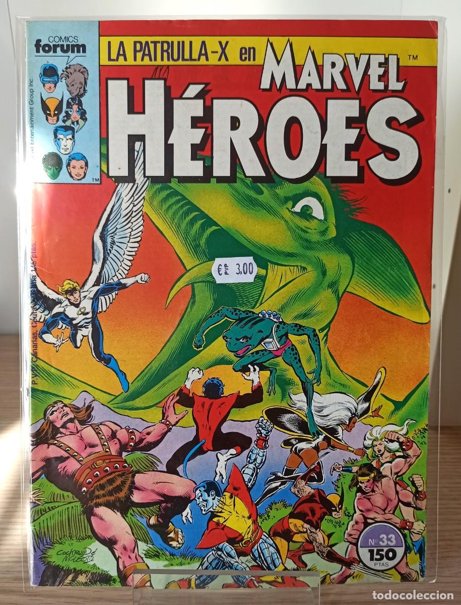C&oacute;mics: LA PATRULLA X - MARVEL HEROES (Ed. Comics Forum) N&ordm; 33 - Foto 1