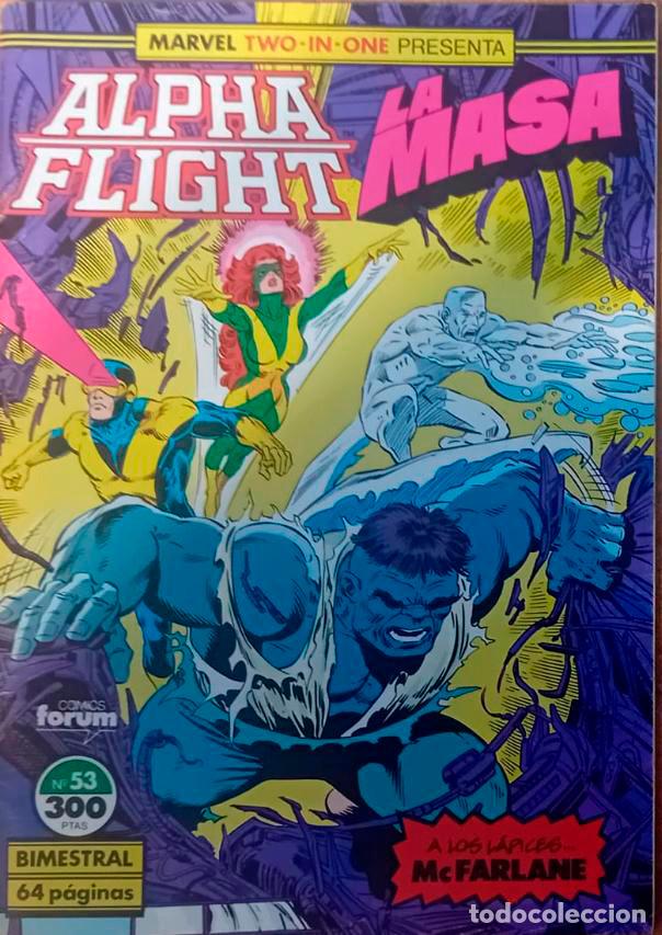 C&oacute;mics: comic ALPHA FLIGHT BIMESTRAL N&ordm; 53 buen estado - Foto 1
