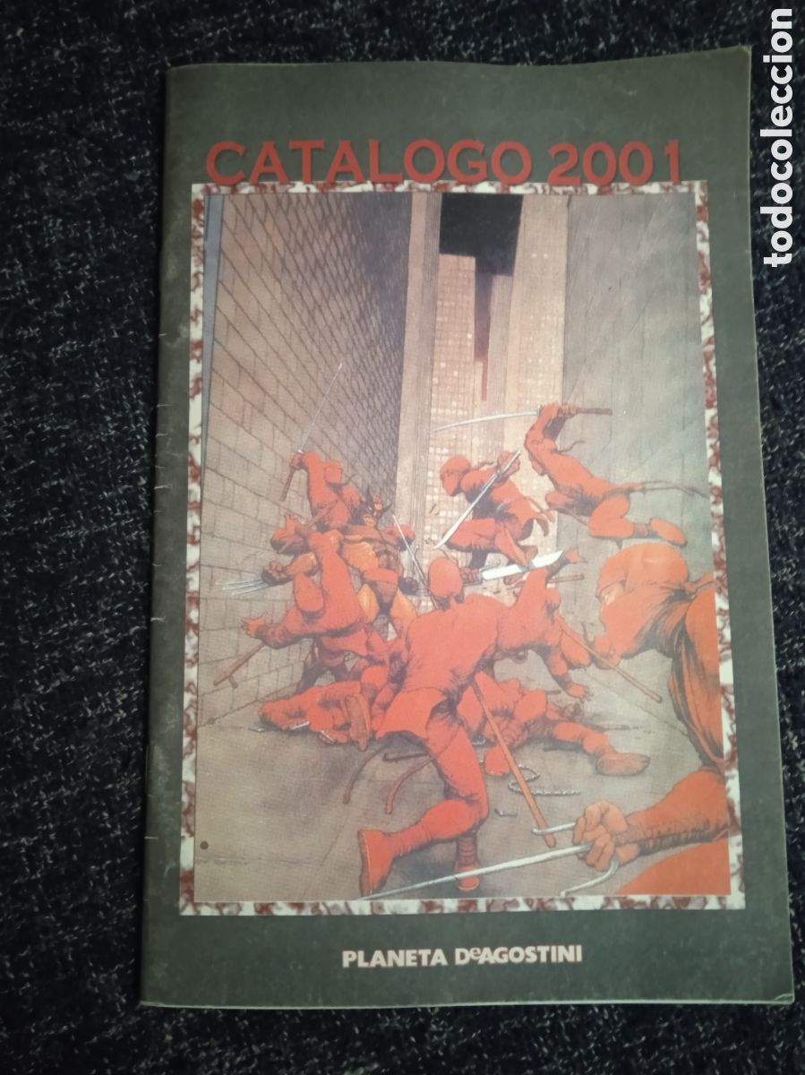 C&oacute;mics: CAT&Aacute;LOGO DE COMICS 2001. PLANETA. - Foto 1