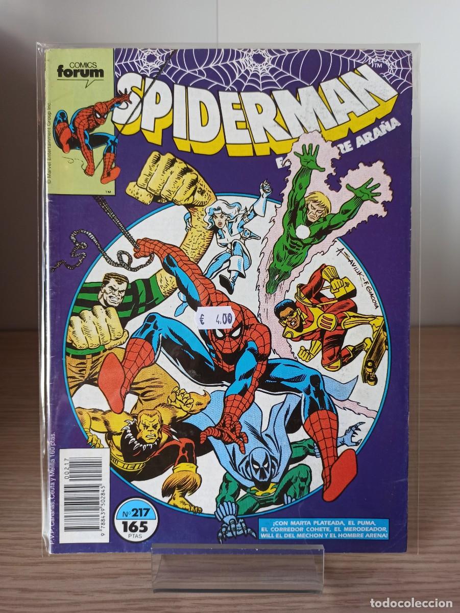 C&oacute;mics: SPIDERMAN - EL HOMBRE ARA&Ntilde;A (Ed. Comics F&oacute;rum) N&ordm; 217 - Foto 1