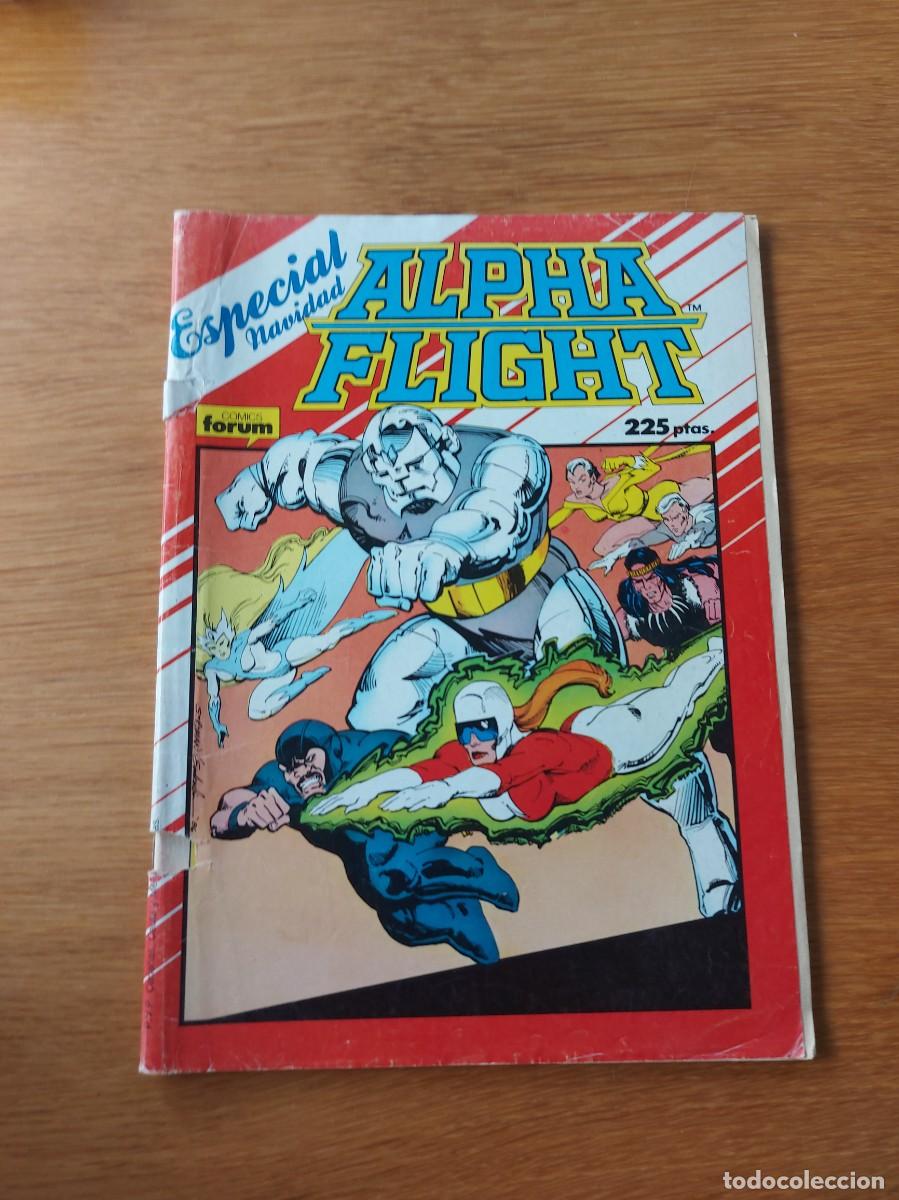 C&oacute;mics: ALPHA FLIGHT ESPECIAL NAVIDAD. GRAPA. FORUM. MARVEL. 1987. - Foto 1