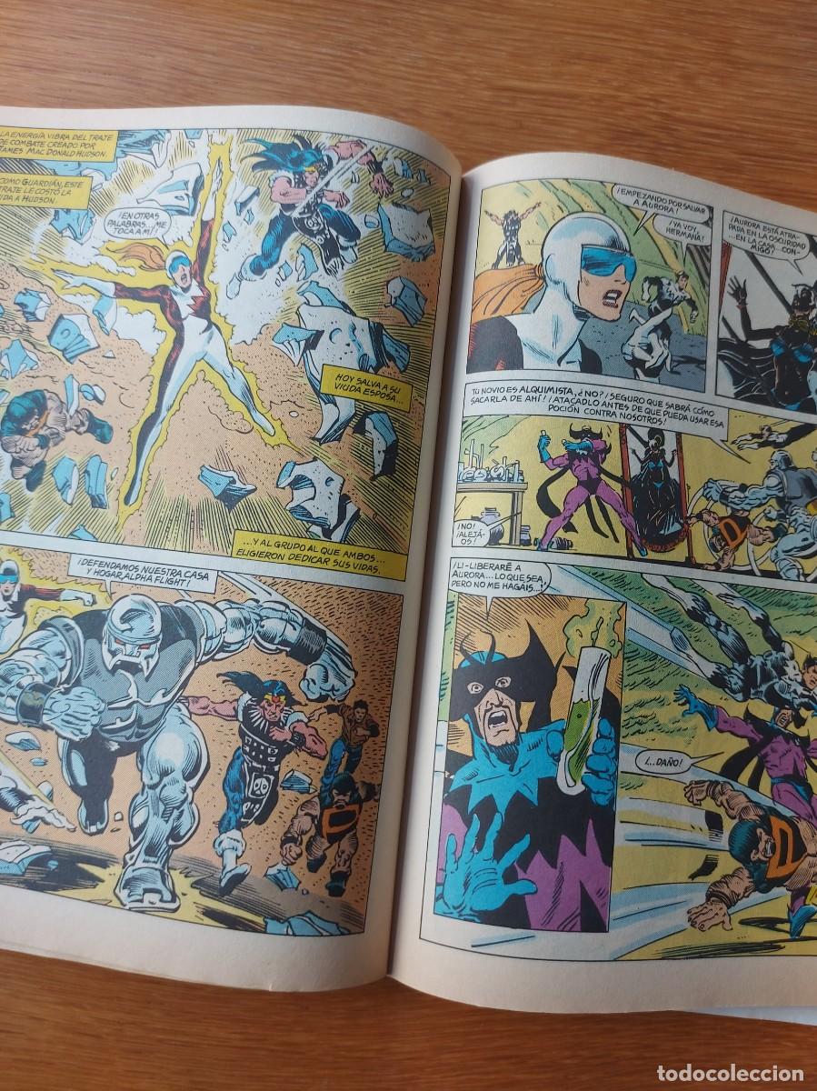 C&oacute;mics: ALPHA FLIGHT ESPECIAL NAVIDAD. GRAPA. FORUM. MARVEL. 1987. - Foto 9