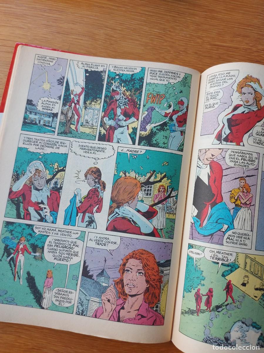 C&oacute;mics: ALPHA FLIGHT ESPECIAL NAVIDAD. GRAPA. FORUM. MARVEL. 1987. - Foto 10
