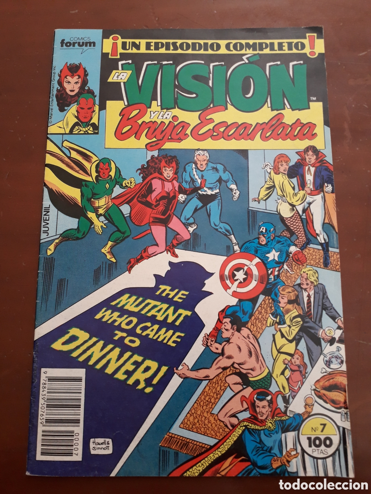 C&oacute;mics: La Visi&oacute;n y la Bruja Escarlata n&uacute;mero 7 - Foto 1