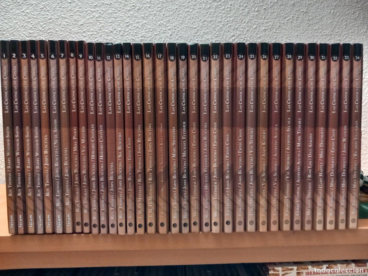 C&oacute;mics: las Cr&oacute;nicas de Conan N.&ordm; 1 al 34 completa Editorial Planeta - Foto 1