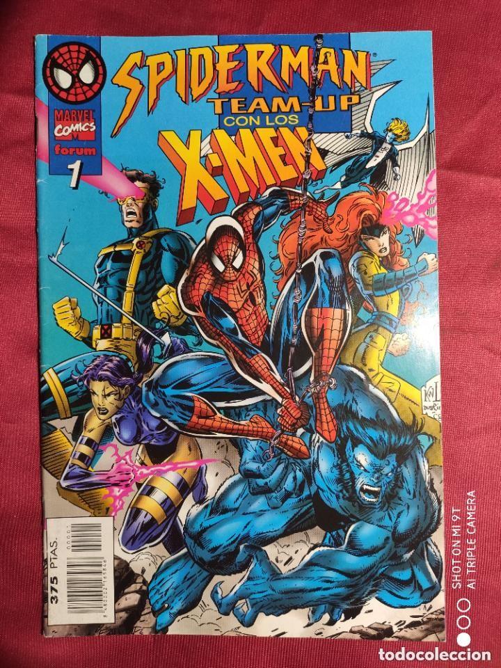 C&oacute;mics: SPIDERMAN. TEAM-UP CON LOS X MEN. N&ordm; 1. FORUM. - Foto 1