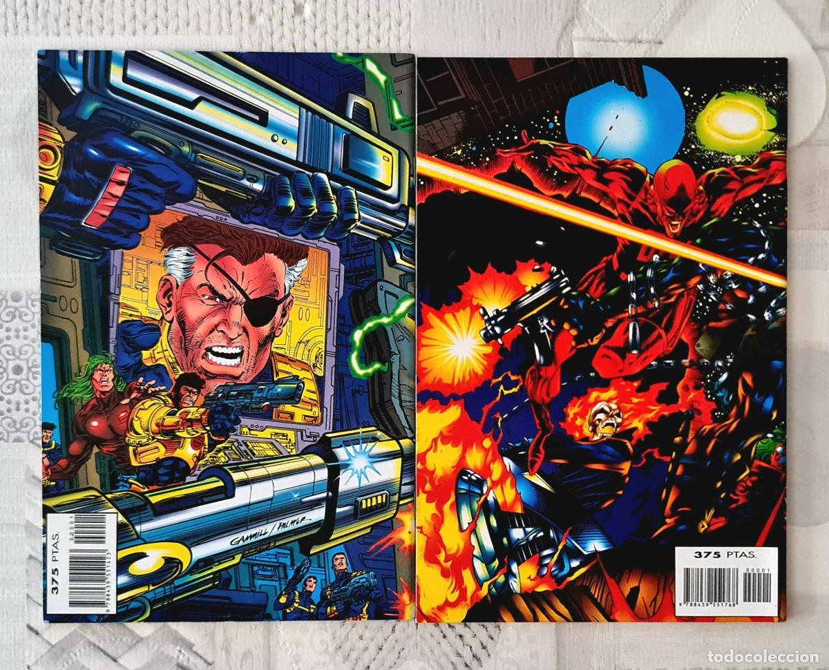 C&oacute;mics: DOBLE FILO: ALPHA y OMEGA. Serie Limitada completa de 2 comics. Comics Forum 1996 - Foto 2
