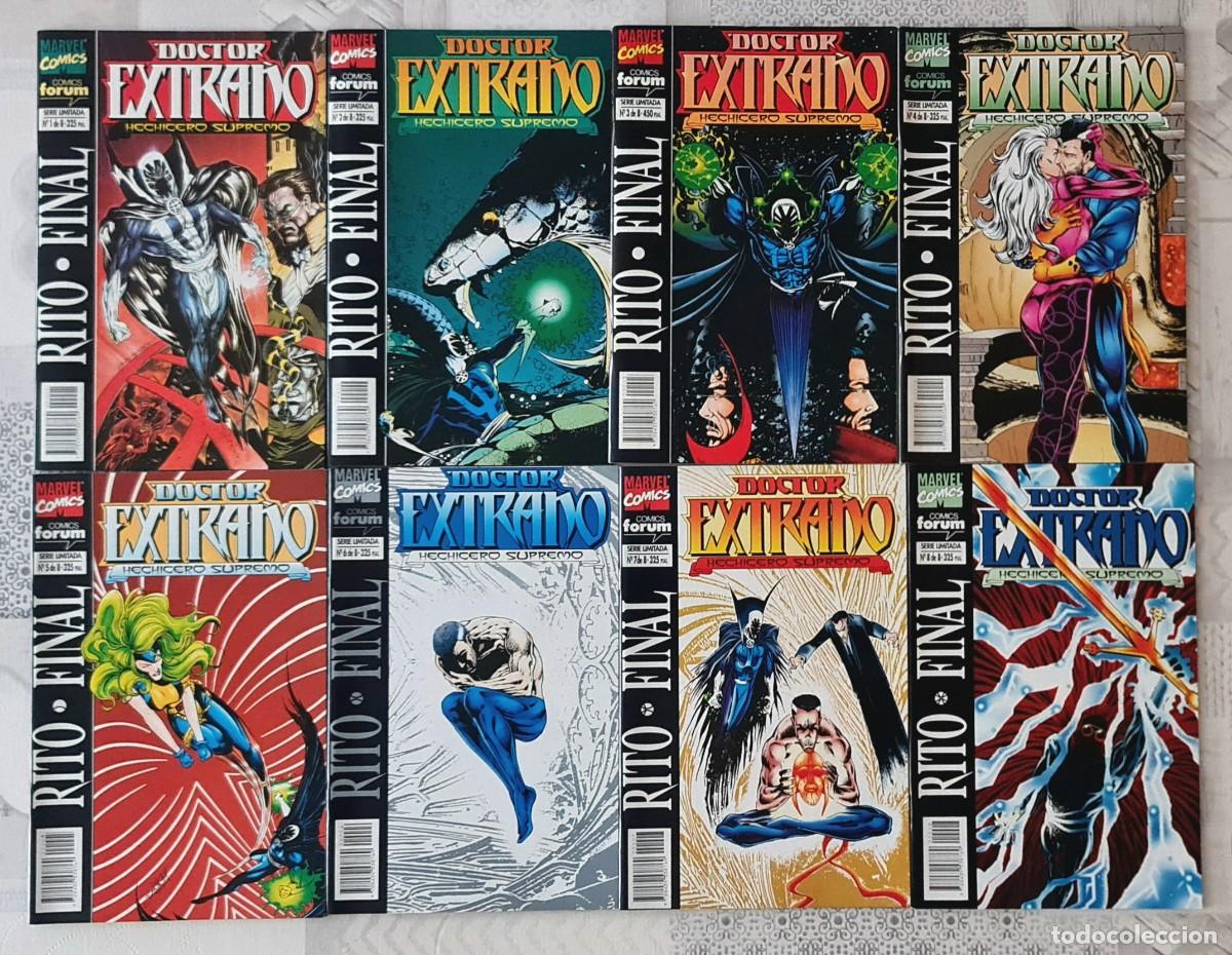 C&oacute;mics: DOCTOR EXTRA&Ntilde;O: RITO FINAL. Serie Limitada completa de 8 comics. Comics Forum 1995 - Foto 1