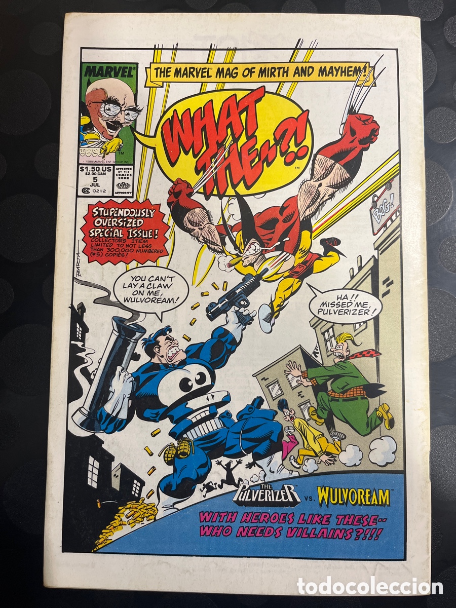 C&oacute;mics: MARVEL H&Eacute;ROES N.68 LA INCRE&Iacute;BLE MASA ( 1986/1993 ) - Foto 2