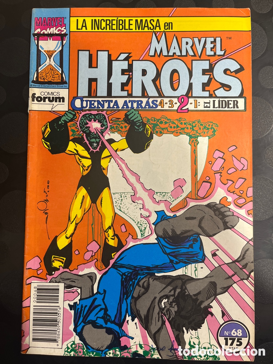C&oacute;mics: MARVEL H&Eacute;ROES N.68 LA INCRE&Iacute;BLE MASA ( 1986/1993 ) - Foto 1