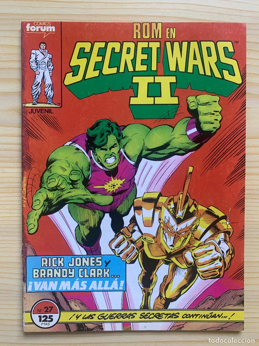 C&oacute;mics: Secret Wars II n&ordm; 27 - Retapado - Foto 1