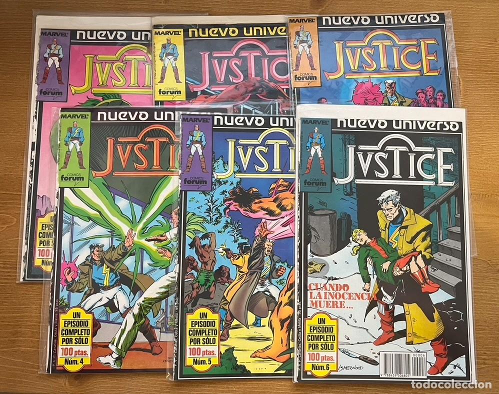 C&oacute;mics: JUSTICE numeros 1 a 6 comics MARVEL NEW UNIVERSE forum Espa&ntilde;ol - Foto 1