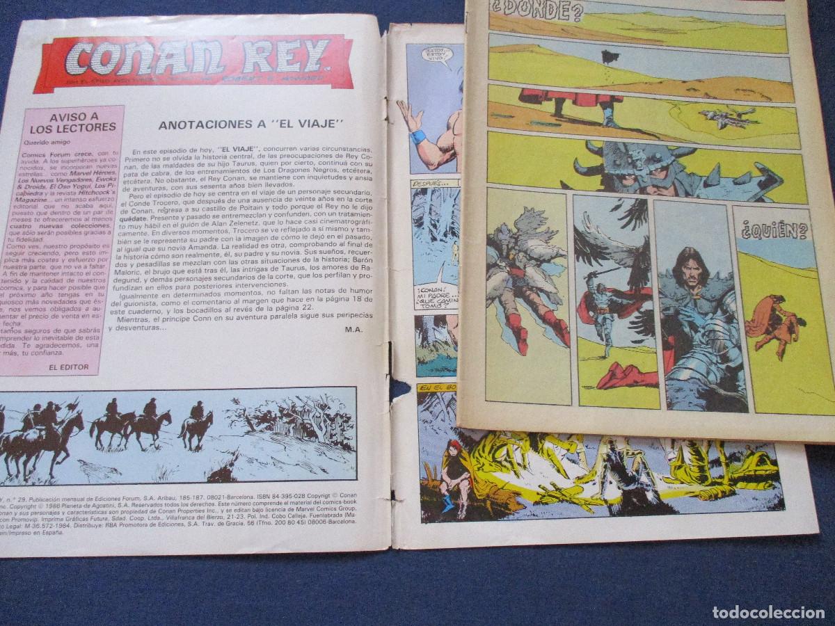 C&oacute;mics: MARVEL / CONAN REY N.&ordm; 29 VOLUMEN 1 FORUM 1986 - Foto 4