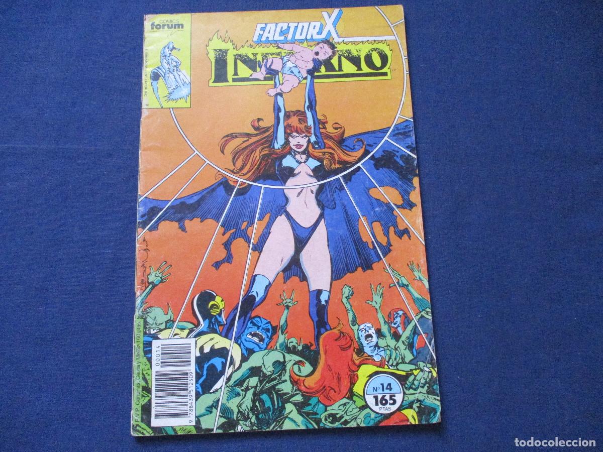 C&oacute;mics: MARVEL / INFERNO N.&ordm; 14 FACTOR X &middot; VOLUMEN 1 FORUM 1990 - Foto 1