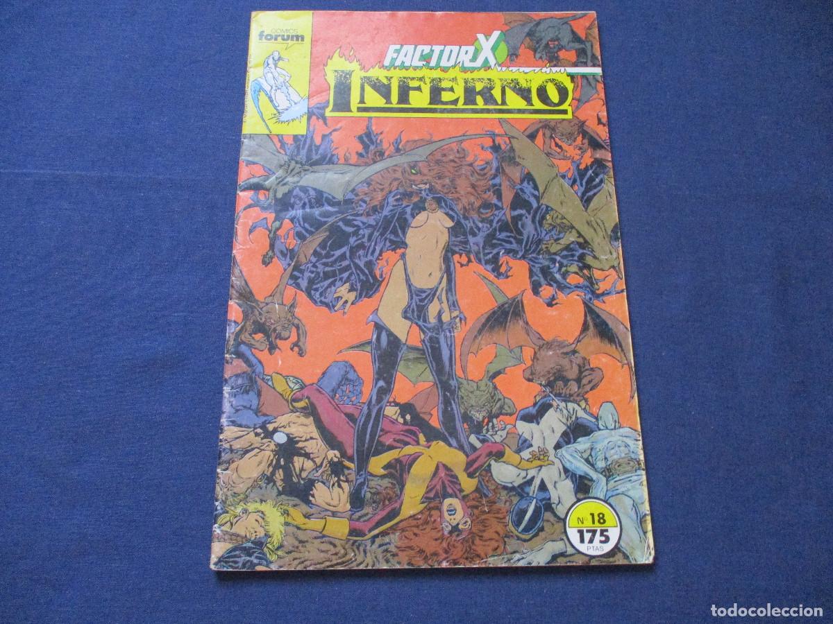 C&oacute;mics: MARVEL / INFERNO N.&ordm; 18 FACTOR X &middot; VOLUMEN 1 FORUM 1991 - Foto 1