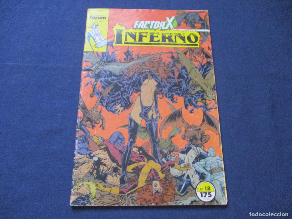 C&oacute;mics: MARVEL / INFERNO N.&ordm; 18 FACTOR X &middot; VOLUMEN 1 FORUM 1991 - Foto 2