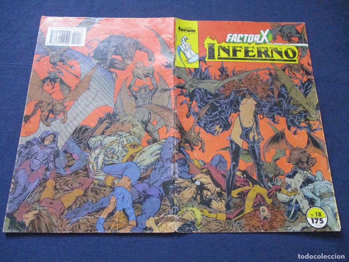 C&oacute;mics: MARVEL / INFERNO N.&ordm; 18 FACTOR X &middot; VOLUMEN 1 FORUM 1991 - Foto 3