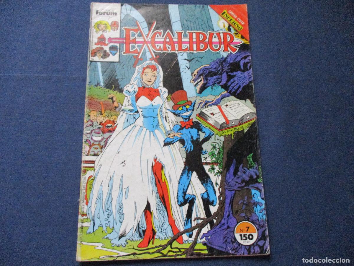 C&oacute;mics: MARVEL / EXCALIBUR N.&ordm; 7 VOLUMEN I FORUM 1989 - Foto 2