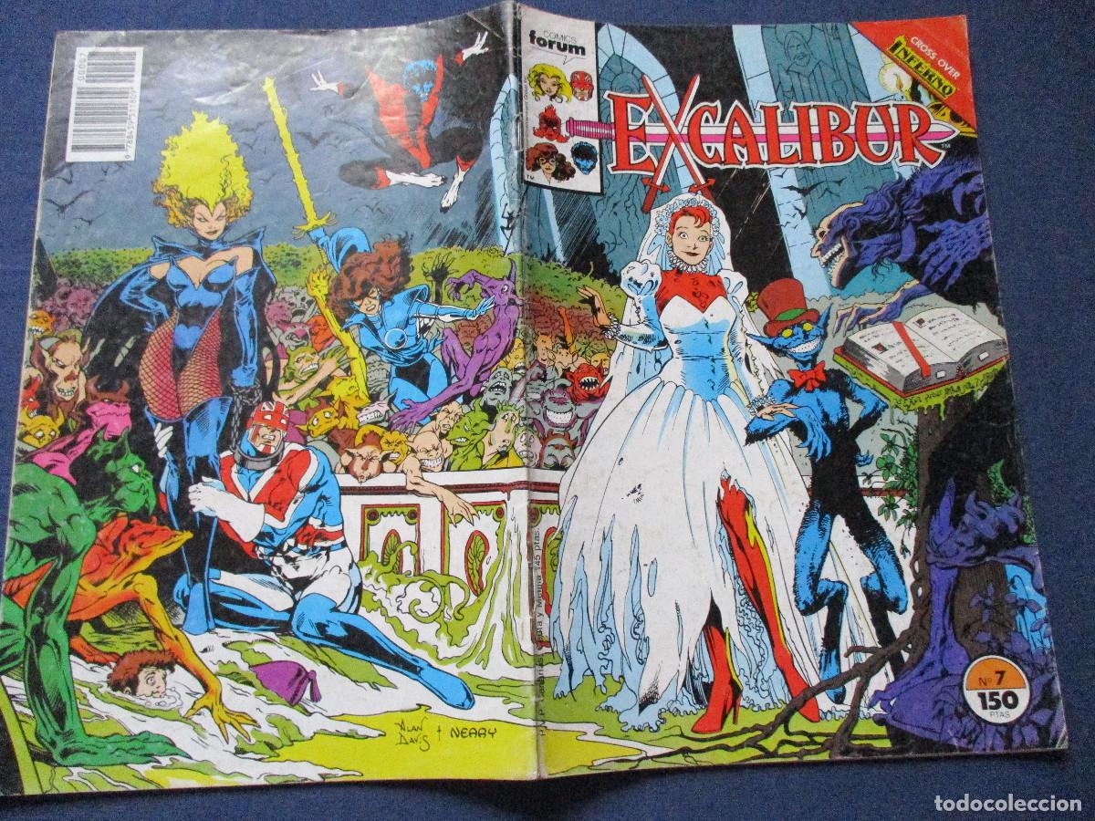 C&oacute;mics: MARVEL / EXCALIBUR N.&ordm; 7 VOLUMEN I FORUM 1989 - Foto 7