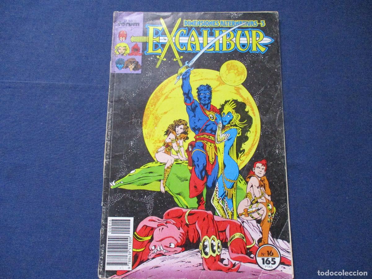 C&oacute;mics: MARVEL / EXCALIBUR N.&ordm; 16 VOLUMEN I FORUM 1990 - Foto 1