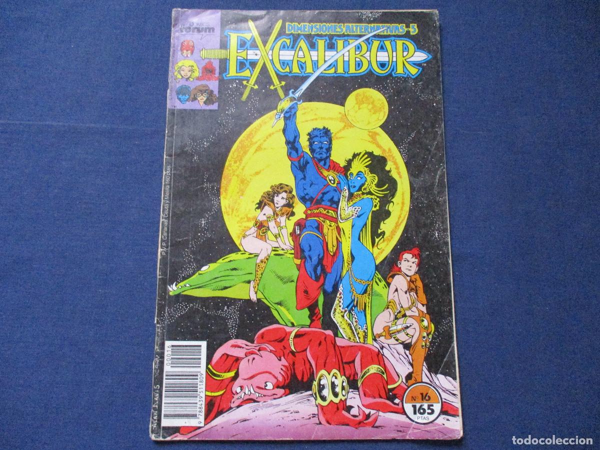 C&oacute;mics: MARVEL / EXCALIBUR N.&ordm; 16 VOLUMEN I FORUM 1990 - Foto 2