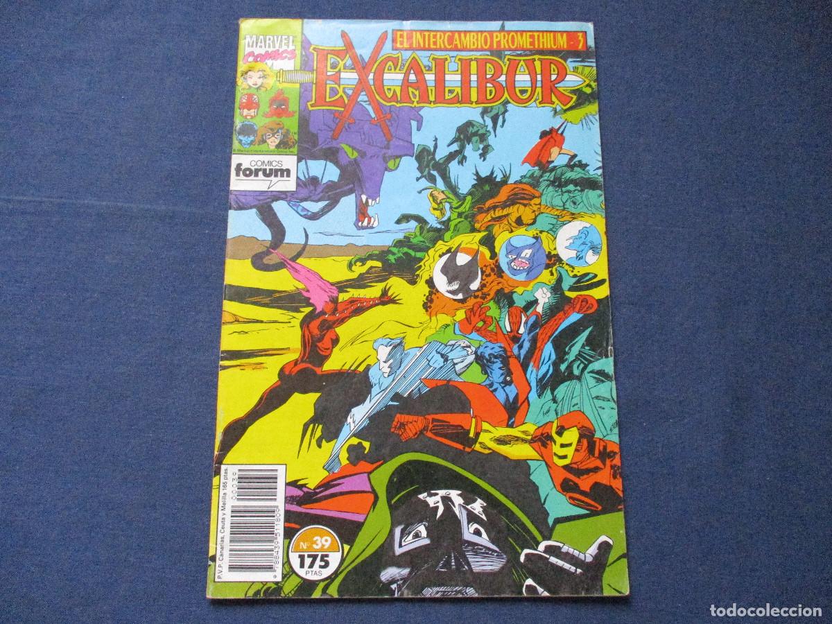 C&oacute;mics: MARVEL / EXCALIBUR N.&ordm; 39 VOLUMEN I FORUM 1992 - Foto 2
