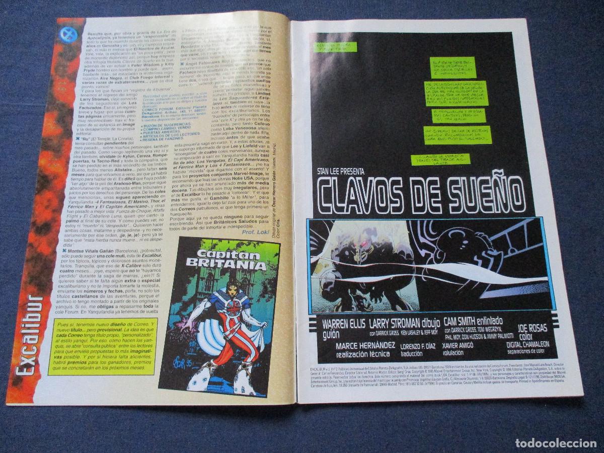 C&oacute;mics: MARVEL / EXCALIBUR N.&ordm; 2 VOLUMEN II FORUM 1996 Vol. 2 - Foto 3