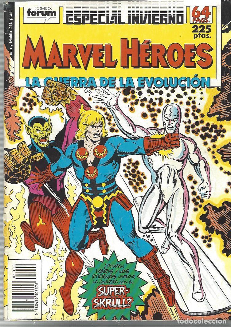 C&oacute;mics: MARVEL HEROES - LA GUERRA DE LA EVOLUCION - INVIERNO 88 - 1988 - Foto 1