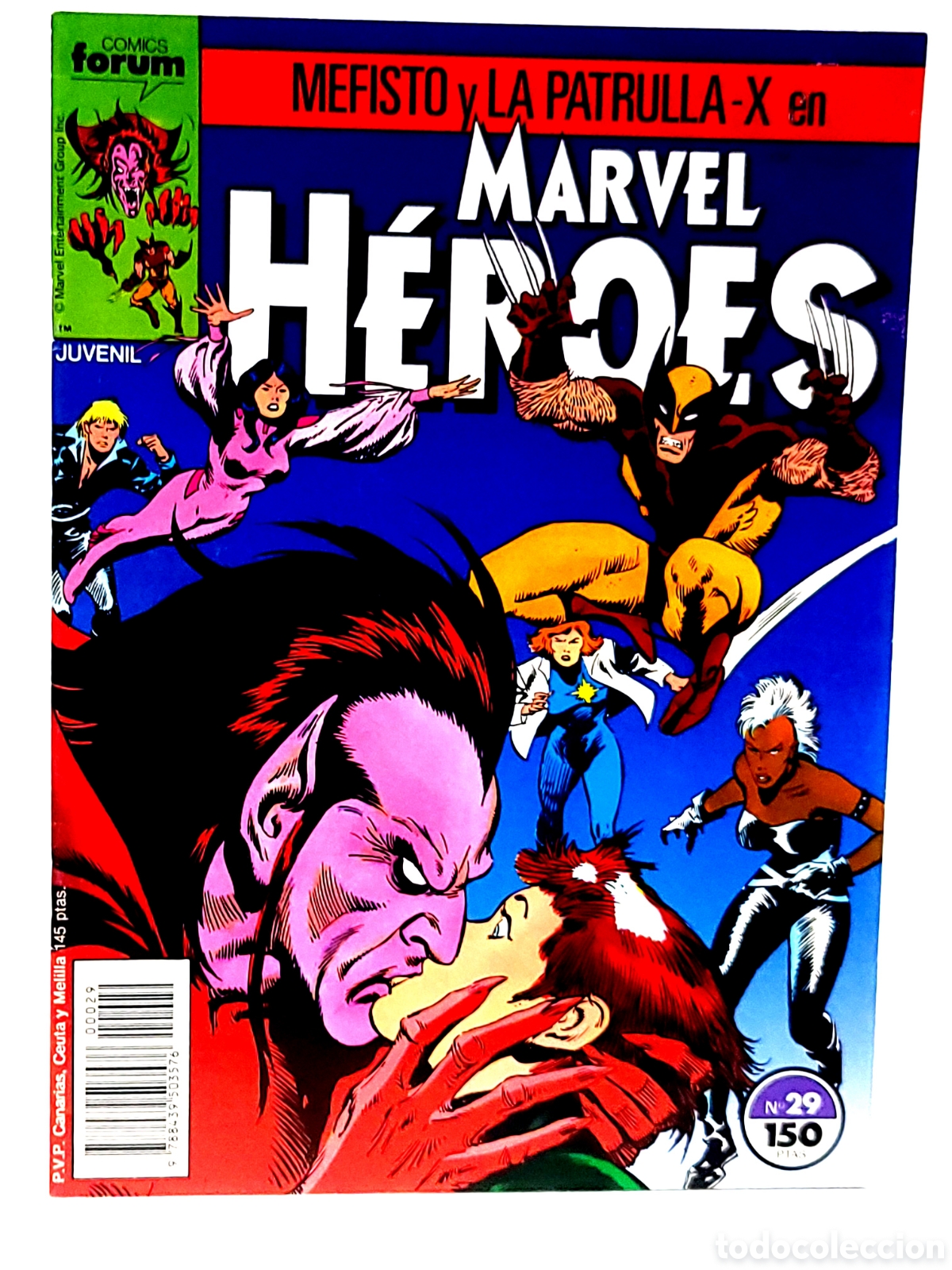 C&oacute;mics: CASI EXCELENTE ESTADO MARVEL HEROES 29 FORUM COMICS GRAPA - Foto 1