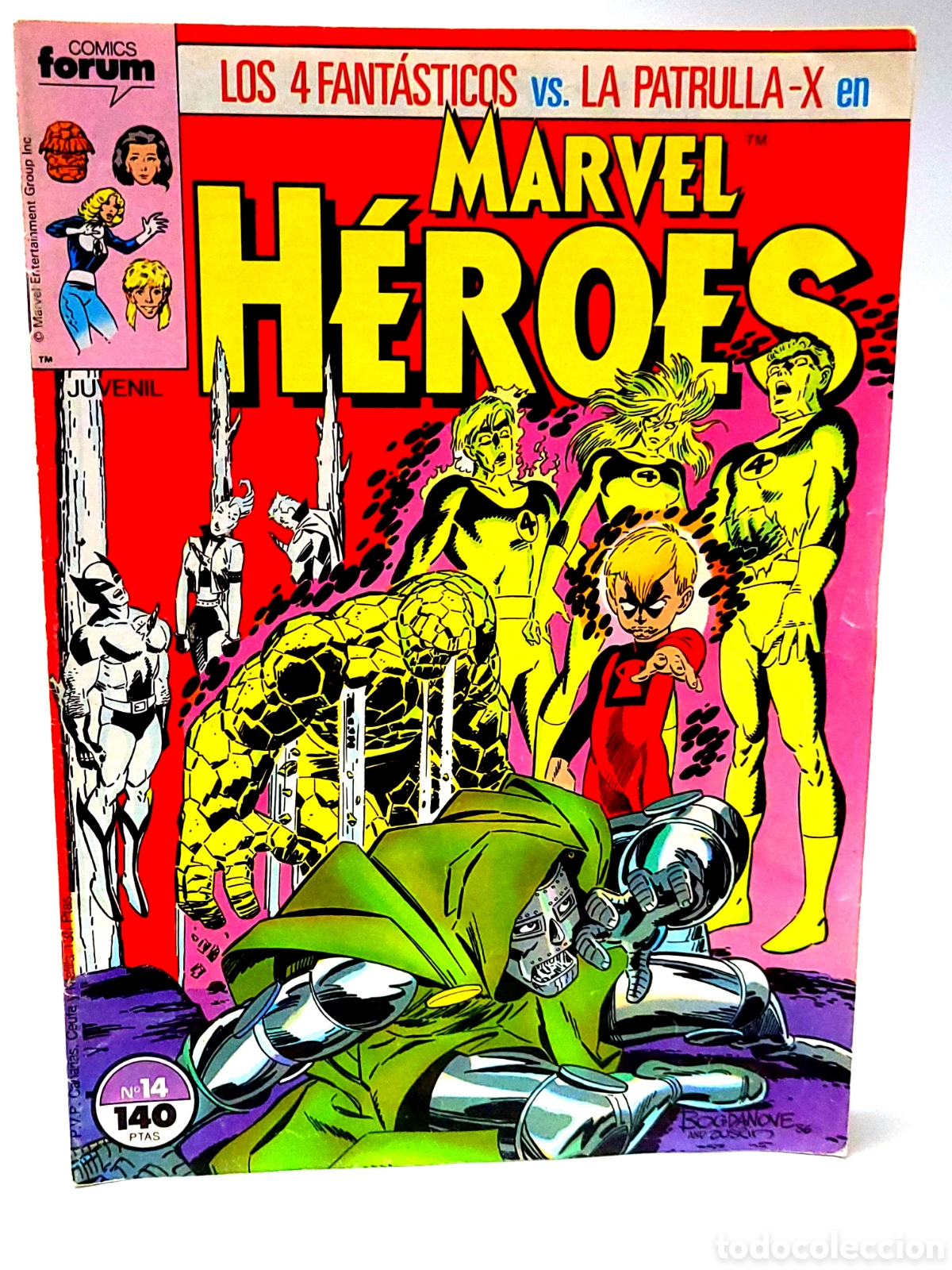 C&oacute;mics: MUY BUEN ESTADO MARVEL HEROES 14 FORUM COMICS GRAPA - Foto 1
